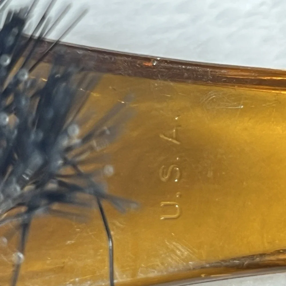 Empire Long Clothing Brush for‎ Suits Amber Plastic Body For Clothes